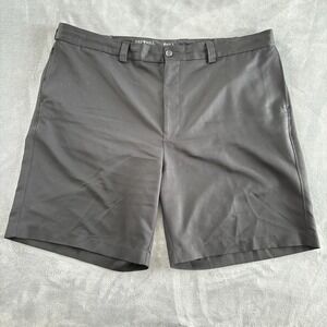 Oakhill Mens Black Golf‎ Shorts Flat Front Pockets Lightweight Size 46